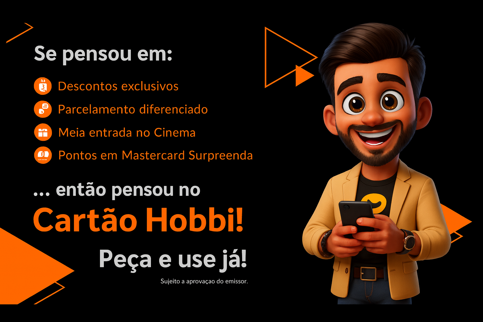 Cartão Hobbi - Banner